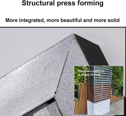 GENERIC Housse De Climatiseur Pour Unité Extérieure, Réduction Du Bruit, Protection Contre Les Intempéries Pour Systèmes Mini Split, Matériau Durable, Ajustement Universel, Bouclier Toutes Saisons