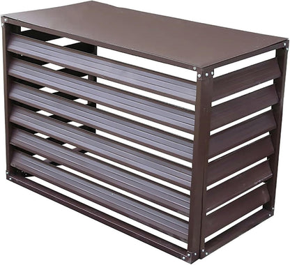  Housse De Protection Extérieure Résistante Aux Intempéries Pour Climatiseurs Split. Conception Antivol Avec écran De Confidentialité Pour Plus De Sécurité Et De Protectio