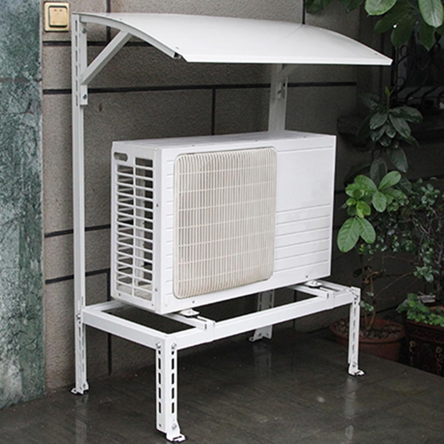  Housse De Protection Robuste Pour Mini Climatiseur Split, Support De Climatiseur, Support De Condenseur, Support De Traitement D'air, Base De Pompe à Chaleur, Protection