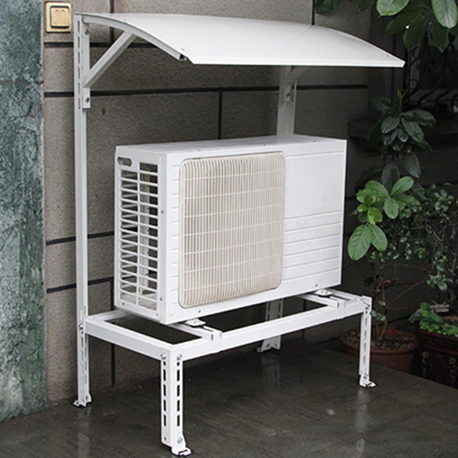  Housse De Protection Robuste Pour Mini Climatiseur Split, Support De Climatiseur, Support De Condenseur, Support De Traitement D'air, Base De Pompe à Chaleur, Protection