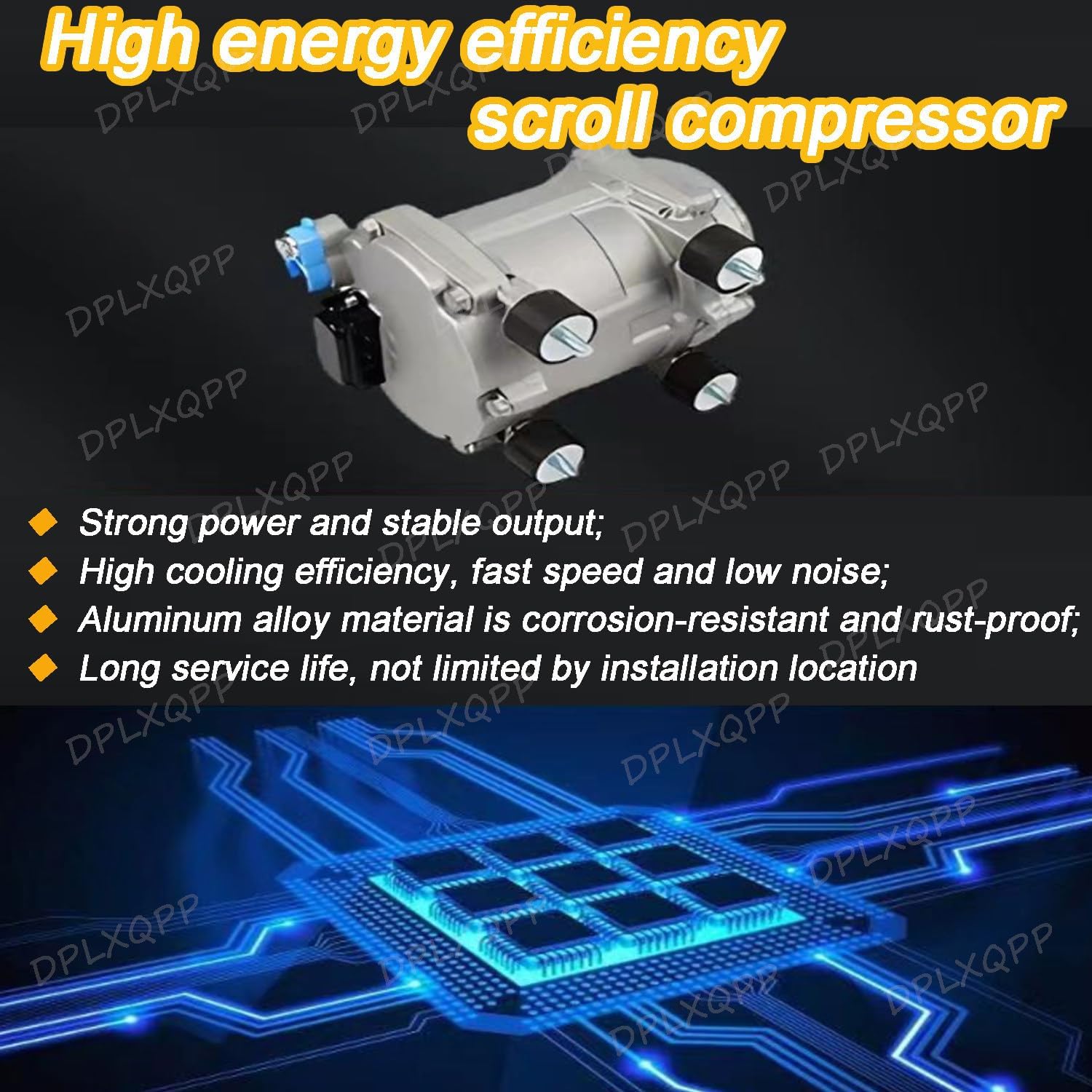 GENERIC Climatiseur De Stationnement Intelligent 12 V/24 V DC, Haute Capacité De Refroidissement, Télécommande, Faible Consommation, Pour Cabines De Camions Et Véhicules Agricoles