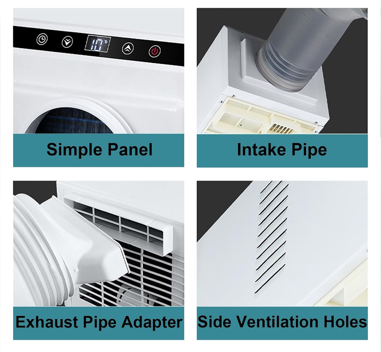  Climatiseur Portable Spécialement Conçu Pour Ascenseurs, Déshumidification, Sans Installation Requise, Mini Climatiseur Pour Chambre D'animal, Salle De Karaoké
