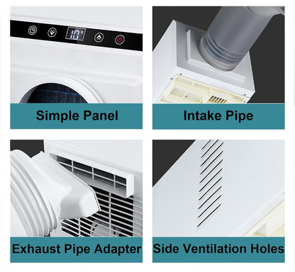  Climatiseur Portable Spécialement Conçu Pour Ascenseurs, Déshumidification, Sans Installation Requise, Mini Climatiseur Pour Chambre D'animal, Salle De Karaoké