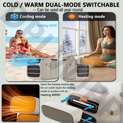  Climatiseur Portable Pour Caravane Et Voiture Refroidisseur Compact D'extérieur Climatiseurs De Voyage Portable Refroidisseur Sans Eau Pour Camping Les Camping Cars