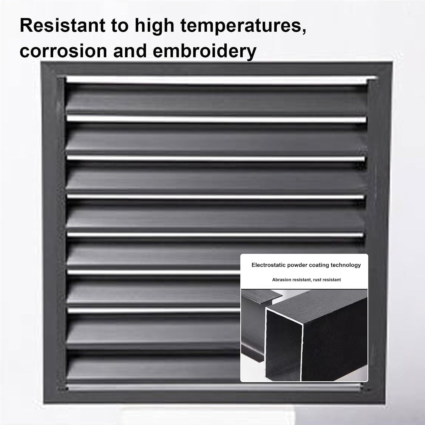 GENERIC Housse De Protection Pour Climatiseur Extérieur - Grille De Protection Pour Climatiseurs Extérieurs - Clôture Durable Idéale Pour Les Appareils De Refroidissement Externes