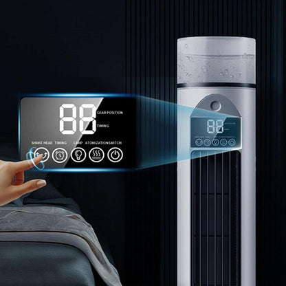  Humidificateur Évaporatif À Vitesses Réglables, Vitesses Réglables Portable, Fonctionnement Intelligent À Distance, Pour Maison Chambre Séjour Garage Camping