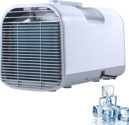  Climatiseur Portable 4800 BTU, 4 En 1 Unité AC Compacte Avec Déshumidificateur, Minuterie Automatique à Faible Bruit Pour Caravane, Camping, VR, Tente