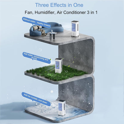  Climatiseur Portable 7 L Avec 3 Modes De Fonctionnement, 3 Vitesses De Ventilation, Télécommande Facile D'utilisation, Minuterie Et Oscillation Intégrées, Pour La Maison Et Le Bureau, Couleu