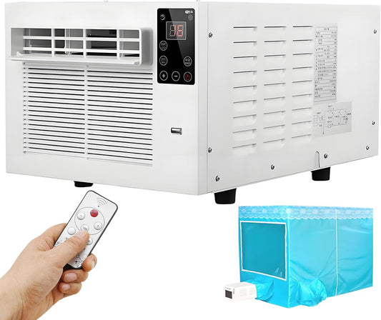 GENERIC Climatiseur Portable Avec Tente De Moustiquaire, Déshumidificateur De Refroidissement Rapide Pour La Chambre à Coucher, Unité Alternative énergétique Silencieuse, Opération 38dB, Pas D'unité Extérieur