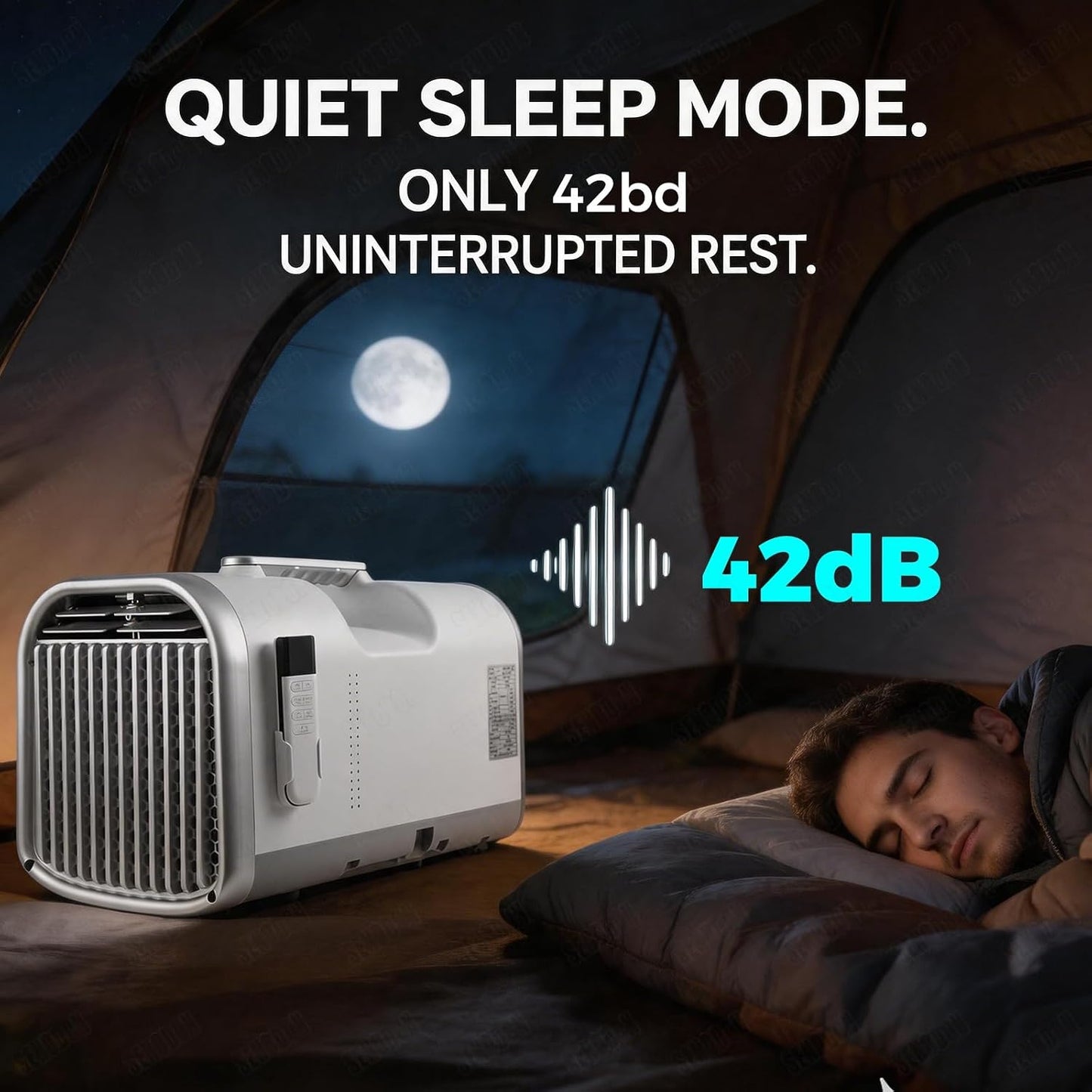  Climatiseur Portable 4400/5100 BTU Tente, Camping-car, Camion, Pêche, Petites Pièces Animaux Compagnie.Unité Climatisation Compacte Pour L'intérieur L'extérieur,voyages Voiture Camp