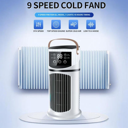  Climatiseur Mobile 9000 BTU - 4 En1 Avec Déshumidificateur, Minuterie 24H Climatiseur Portable Avec Télécommande, Ventilateur Et Mode Nuit - Silencieux, Pour Chambre, Bureau, Camping