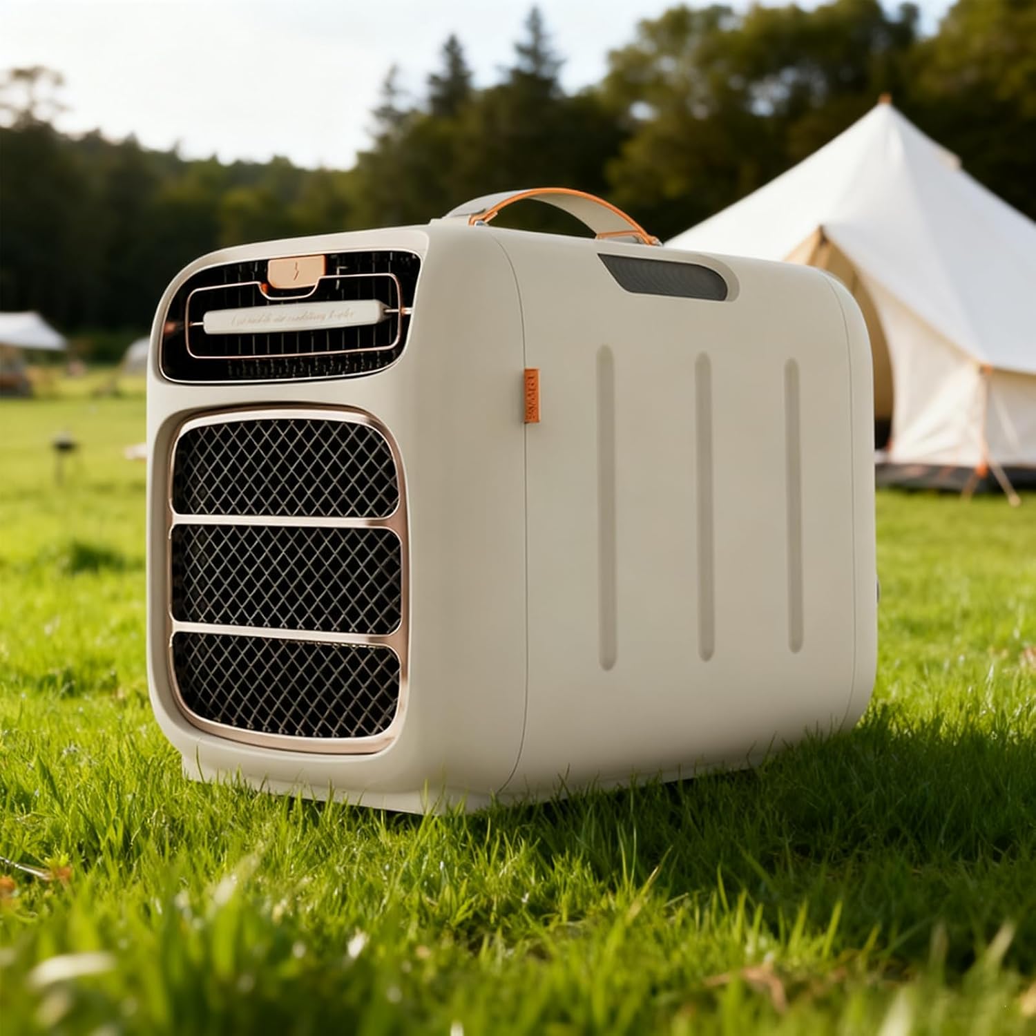 GENERIC Climatiseur D'extérieur Portable, Refroidissement Et Chauffage Pour Camping-car, Caravane, Camping-car, Tente Et Camion, Réfrigération, Déshumidification, Design Compact