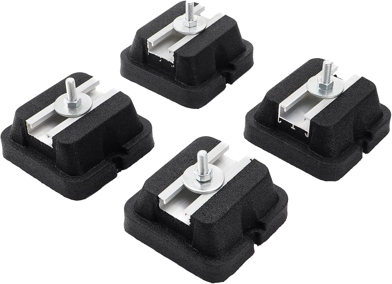  Supports Antivibratiles Pour Climatiseurs | Base Antivibratile Pour Climatiseur - Support Renforcé Pour Compresseur Extérieur Climatiseur Split Installation Au Sol