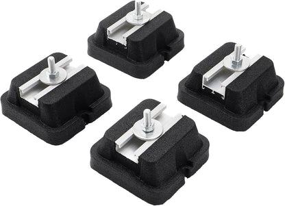  Supports Antivibratiles Pour Climatiseurs | Base Antivibratile Pour Climatiseur - Support Renforcé Pour Compresseur Extérieur Climatiseur Split Installation Au Sol