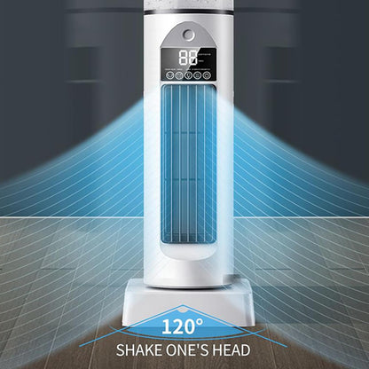 Genérico Climatiseur Personnel – Ventilateur D'air Frais, Climatiseur Personnel, Refroidisseur D'air Sans Pales, Humidificateur évaporatif Silencieux Avec Minuterie Et Télécommande