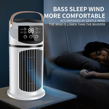 GENERIC Ventilateur AC Portable | Souffleur D'air Par évaporation | Unité AC évaporative Ventilateur Personnel Pour Bureau, Voiture, Chambre à Coucher, Bureau, Camping, Tente, Dortoir