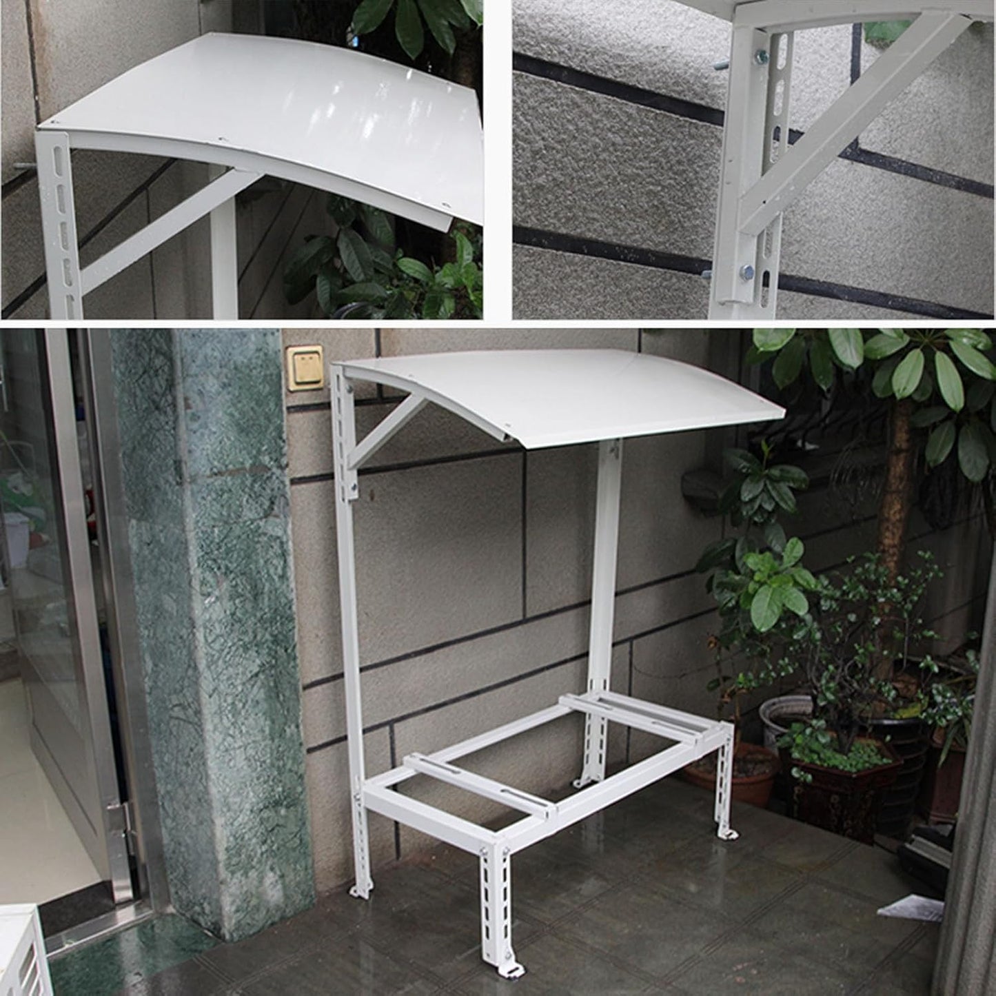  Housse De Protection Robuste Pour Mini Climatiseur Split, Support De Climatiseur, Support De Condenseur, Support De Traitement D'air, Base De Pompe à Chaleur, Protection