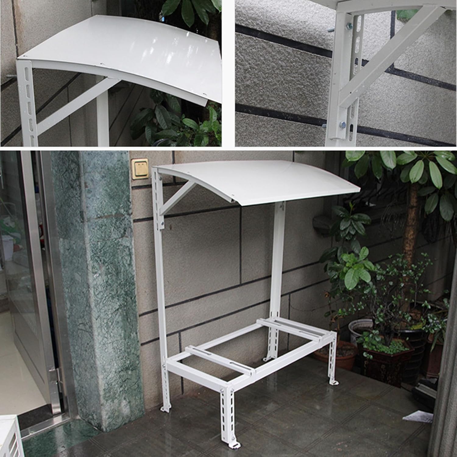  Housse De Protection Robuste Pour Mini Climatiseur Split, Support De Climatiseur, Support De Condenseur, Support De Traitement D'air, Base De Pompe à Chaleur, Protection