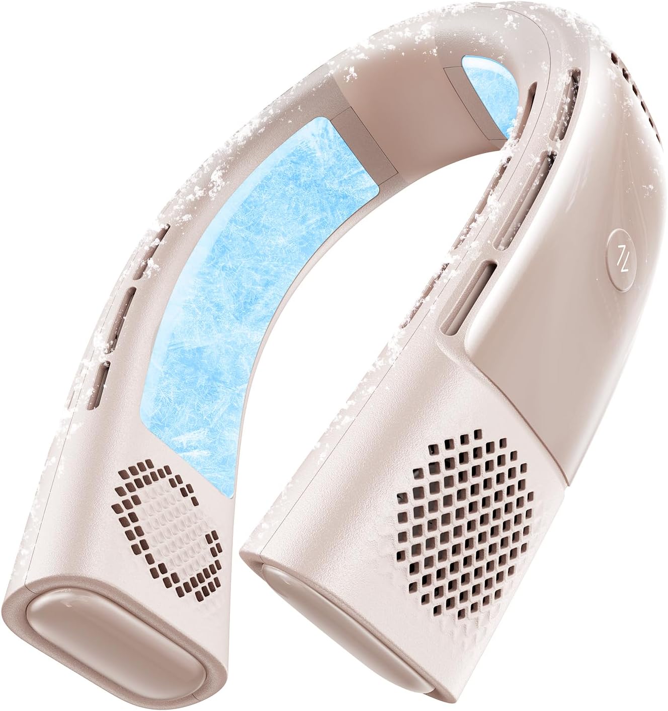  TORRAS COOLiFY 2S Ventilateurs De Cou Qui Soufflent De L'air Froid [version Limitée], Climatiseur De Cou Avec Batterie Longue, Ventilateur De Cou à Changement Orange-bleu, Ventilateur De Cou