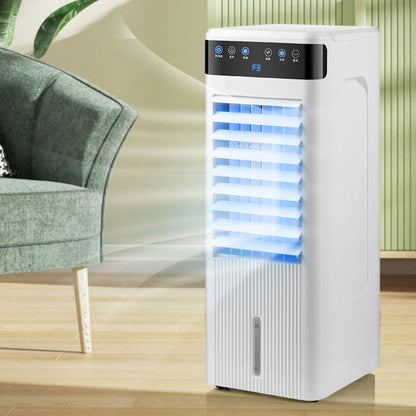 GENERIC Refroidisseur Par évaporation Portable Avec 3 Modes, 3 Vitesses Et Minuterie De 12 Heures Pour Chambre, Bureau Et Camping – Pas Besoin De Tuyau, Plus Grand Réservoir Pour Un Refroidissement Efficace