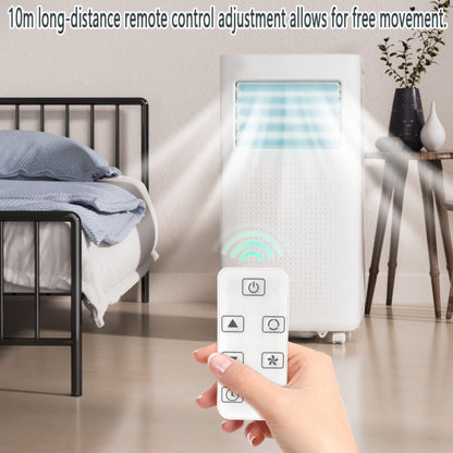  Climatiseur Portable Smart AC Unité Avec Télécommande, Refroidissement Rapide, Déshumidificateur, Mode Veille Silencieux, Minuterie 24H, Kit De Fenêtre Inclus, Ventilateur De Refroidissement Pour La C