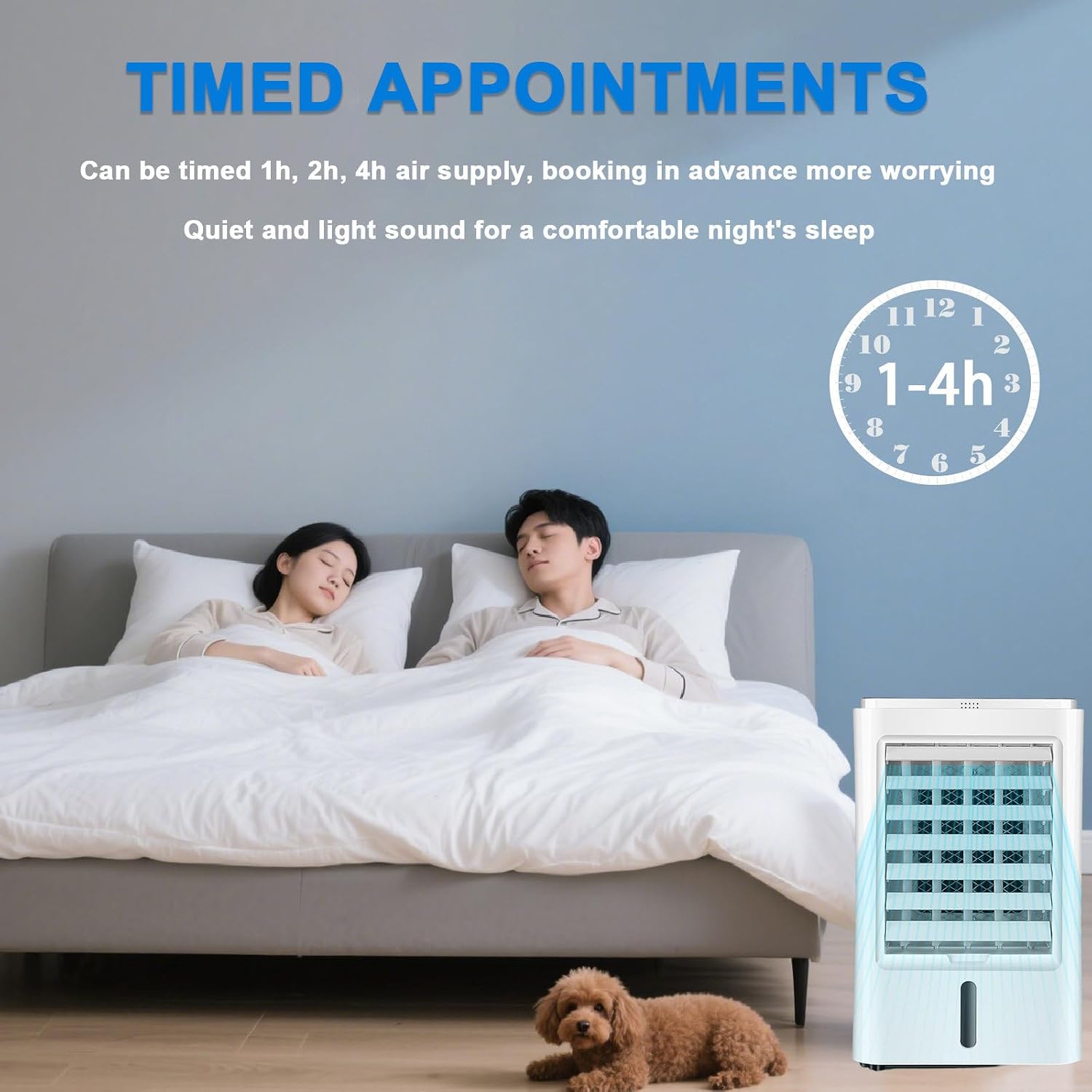  Climatiseur Portable Avec Télécommande, 4 En 1, 3 Modes De Refroidissement, Minuterie 1/2/4 H, Rideau Humide Épais, Épais Et Élargi, Pour La Maison, Le Bureau Ou La Chambre 12v