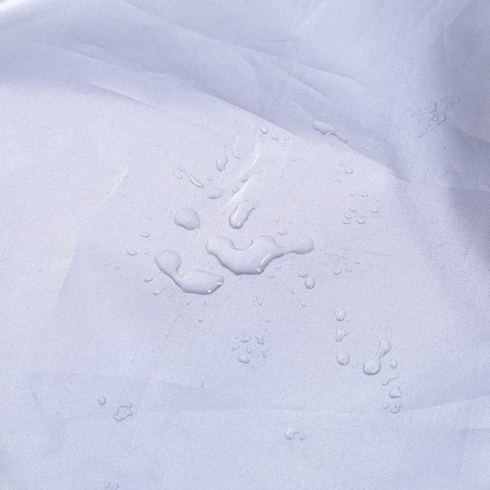  Couvercle De Climatiseur, 94 X 40 X 73cm Couvercle Polyester Argenté Universel Anti-Poussière Étanche Anti-Soleil Anti-Neige Pour Unité Extérieure (3 Tailles Disponibles)