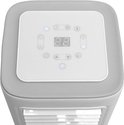  My Wave - Climatiseur Portable 7K - 1750 Frigories Et 20 M2 De Portée - Climatiseur Portable Avec 2 Vitesses Et Mode Nuit - Minuterie 24 H Et Niveau De Bruit Bas - Affichage LED Sur Le Dessus