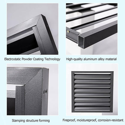 GENERIC Housse De Protection Pour Climatiseur Extérieur – Clôture Anti-vol Toutes Saisons – Protection Pour Climatiseurs Extérieurs