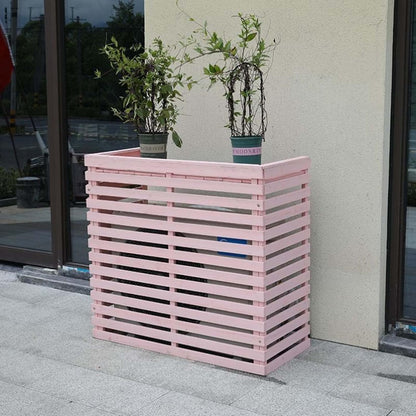 GENERIC Housse Pour Unité De Climatisation Extérieure – Volets De Fenêtre élégants Et Résistants Aux Intempéries Pour Climatiseurs Centraux – Cachez Votre Unité Extérieure Avec Protection