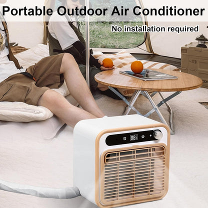 Portable 5000 BTU Split AC, Refroidissement Ultra-Silencieux Avec Contrôle Tactile Et Minuterie Pour Bureau De Chambre RV.Inclut Le Tuyau Pour L'installation Facile Dans Les Camps De Tentes