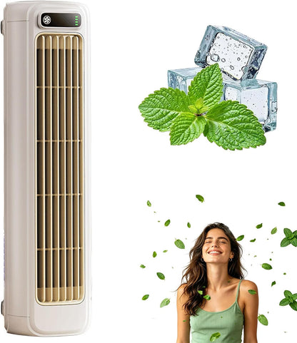  Climatiseur Mural Sans Évacuation – Climatiseur Mobile Portable Froid & Chaud, Climatiseur Portable Mural Ultra Silencieux Avec Télécommande, Minuterie 8H Pour Maison, Bureau (Flower*2)