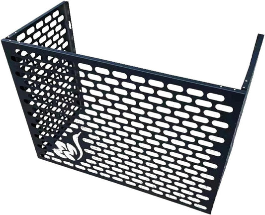 GENERIC Housse De Protection Pour Climatiseur Extérieur – Protection En Aluminium Résistant Aux Intempéries Pour Climatisation Extérieure – Clôture Universelle Pour Climatisation