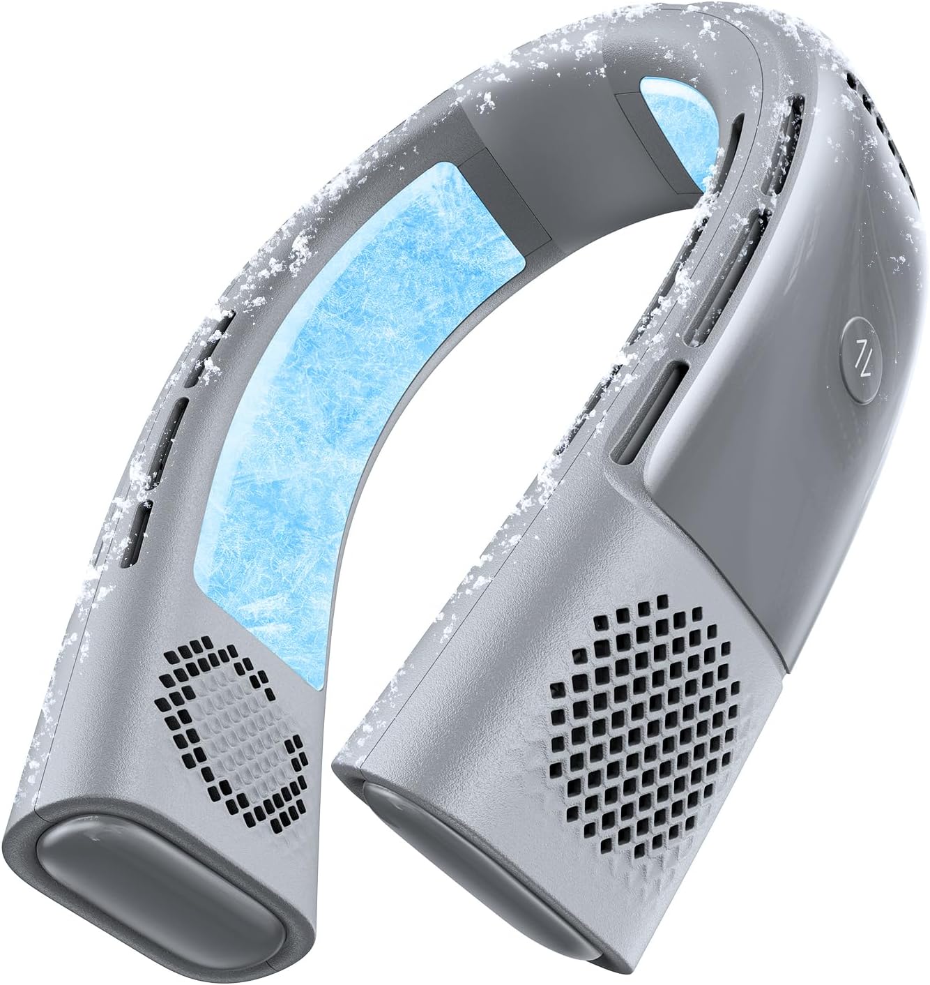  TORRAS COOLiFY 2S Ventilateurs De Cou Qui Soufflent De L'air Froid [version Limitée], Climatiseur De Cou Avec Batterie Longue, Ventilateur De Cou à Changement Orange-bleu, Ventilateur De Cou