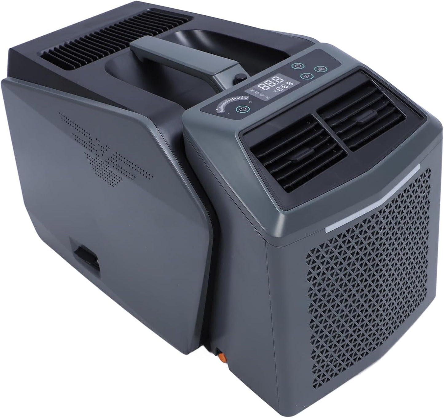  Climatiseur Portable D'extérieur, Multifonctionnel, économie D'énergie 6200BTU, Télécommande De Refroidissement Pour Tente De Camping, Bureau (Prise UE 100-240V)