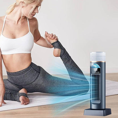 Ventilateur D'air Froid – Ventilateurs D'air Frais De 230 Ml, Conditionneur Personnel, Humidificateur Silencieux Sans Lame | Dispositif De Refroidissement Par évaporation Portable Pour