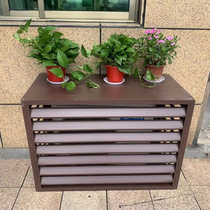  Housse De Protection Pour Climatiseur Extérieur - Anti-vol - Protection Contre Les Intempéries - Pour Climatiseurs Extérieurs