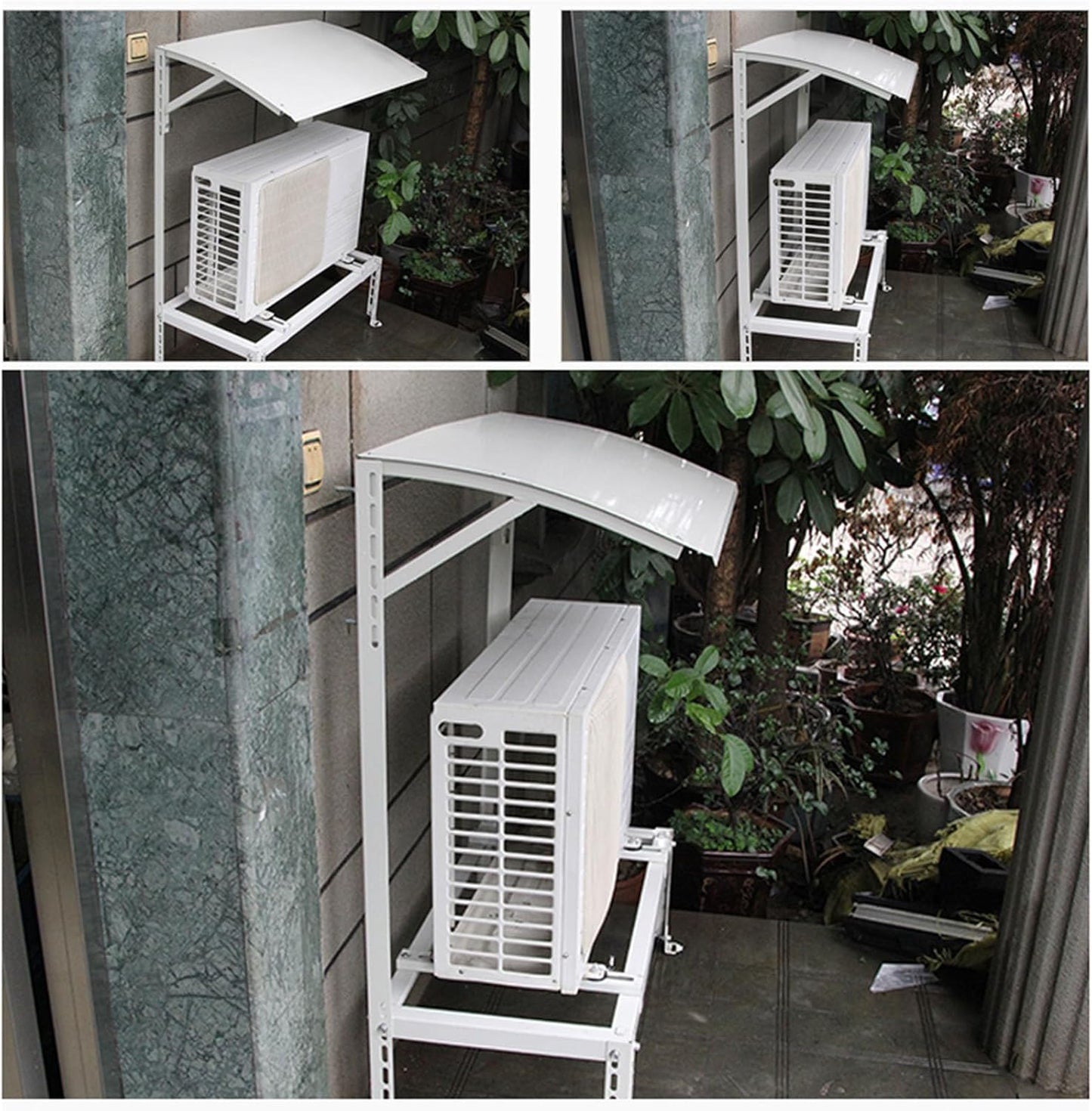  Housse De Protection Robuste Pour Mini Climatiseur Split, Support De Climatiseur, Support De Condenseur, Support De Traitement D'air, Base De Pompe à Chaleur, Protection