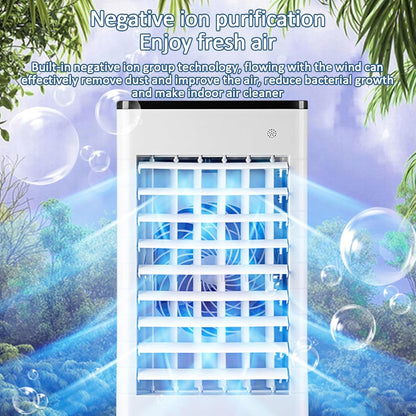 GENERIC Réservoir De Refroidisseur De Soirée 35L, Portable Avec Rouleaux Et Boîtes à Glace, Ventilateur Silencieux Pour L'intérieur/extérieur, Refroidissement Et Humidification Efficaces, Idéal Pour Le Bure
