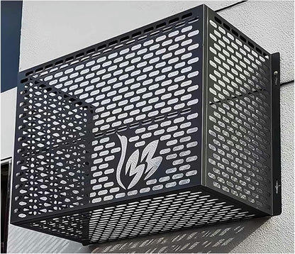 GENERIC Housse De Protection Pour Climatiseur Extérieur – Protection En Aluminium Résistant Aux Intempéries Pour Climatisation Extérieure – Clôture Universelle Pour Climatisation