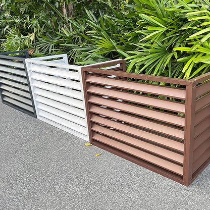  Housse De Protection Pour Climatiseur Extérieur, Anti-vol Toutes Saisons, Protection Décorative Pour Unités De Climatisation