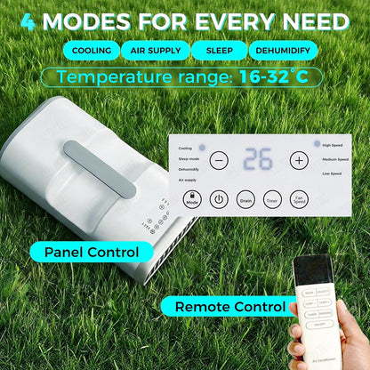  Climatiseur Portable 4400/5100 BTU Tente, Camping-car, Camion, Pêche, Petites Pièces Animaux Compagnie.Unité Climatisation Compacte Pour L'intérieur L'extérieur,voyages Voiture Camp